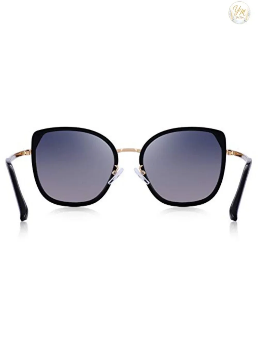 Women's Cat Eye Polarized Sunglasses UV400 Lightweight Metal Frame